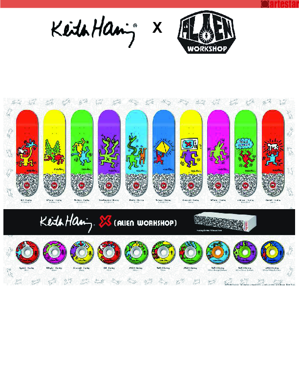 凯斯·哈林 KEITH HARRING的作品