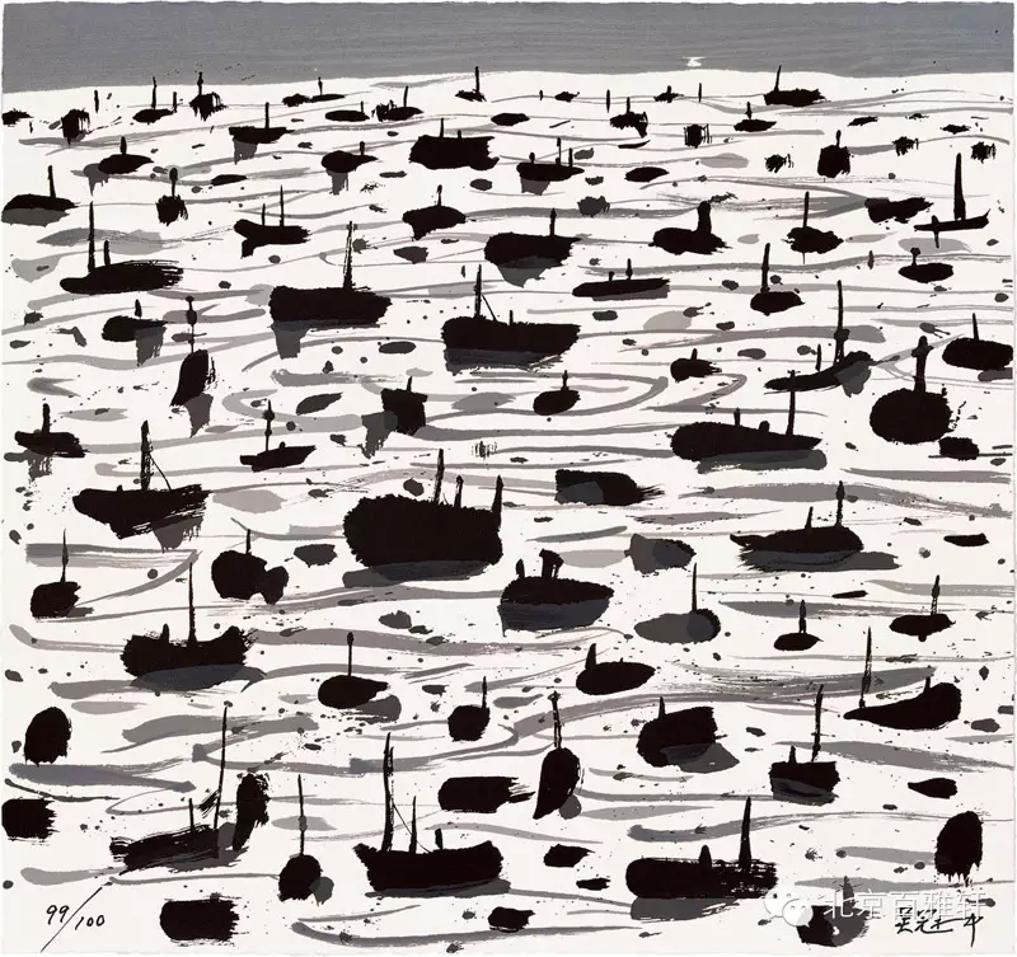 吴冠中 WU GUANZHONG的作品